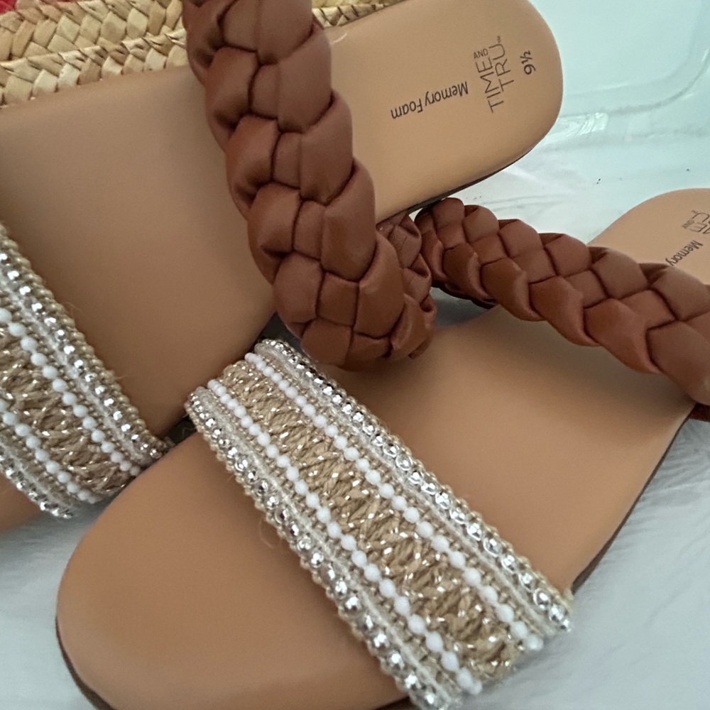 New sandals size 9.5